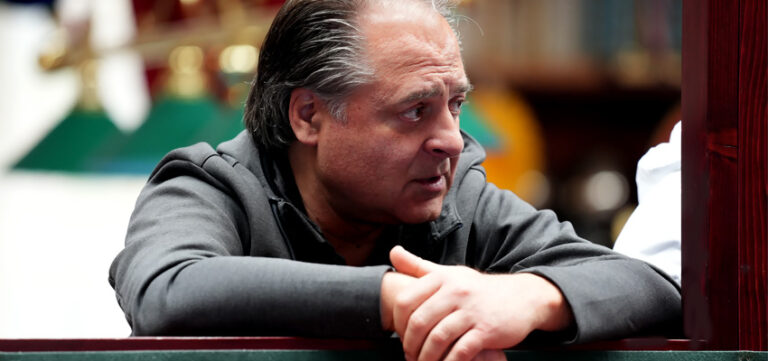 Weitblick an der Bande: Oronzo Danese